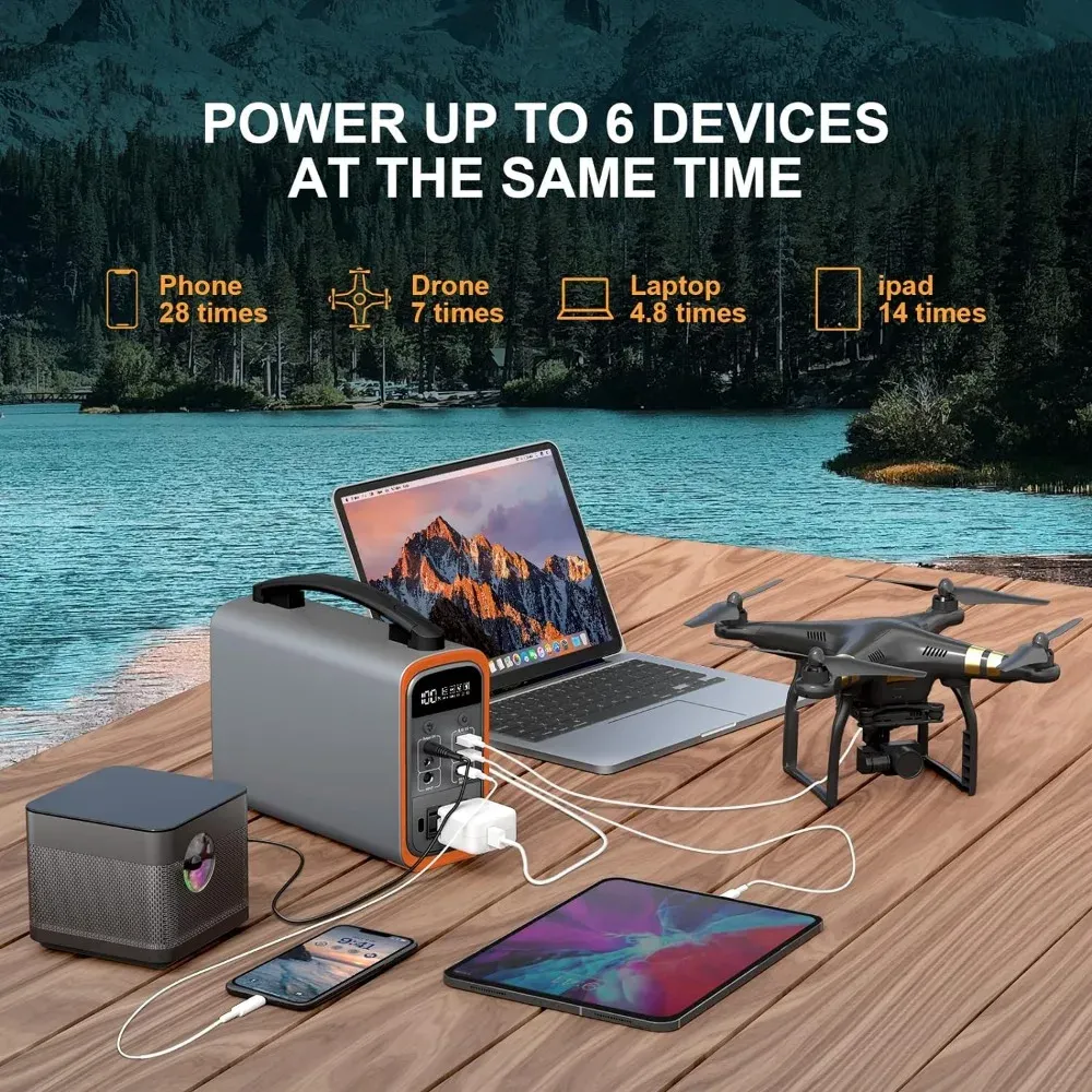 320Wh Lifepo4 Portable Power S - Outdoor Power Supply ulasan dan harga