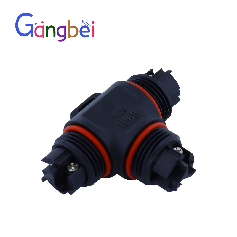 IP68 TL20 T Shape Waterproof C - Outdoor Power Wire ulasan dan harga