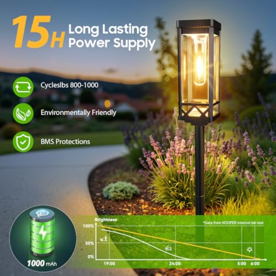 Taller Solar Pathway Lights Ou - Outdoor Power Pack ulasan dan harga