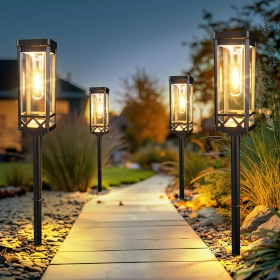 Taller Solar Pathway Lights Ou - Outdoor Power Pack ulasan dan harga